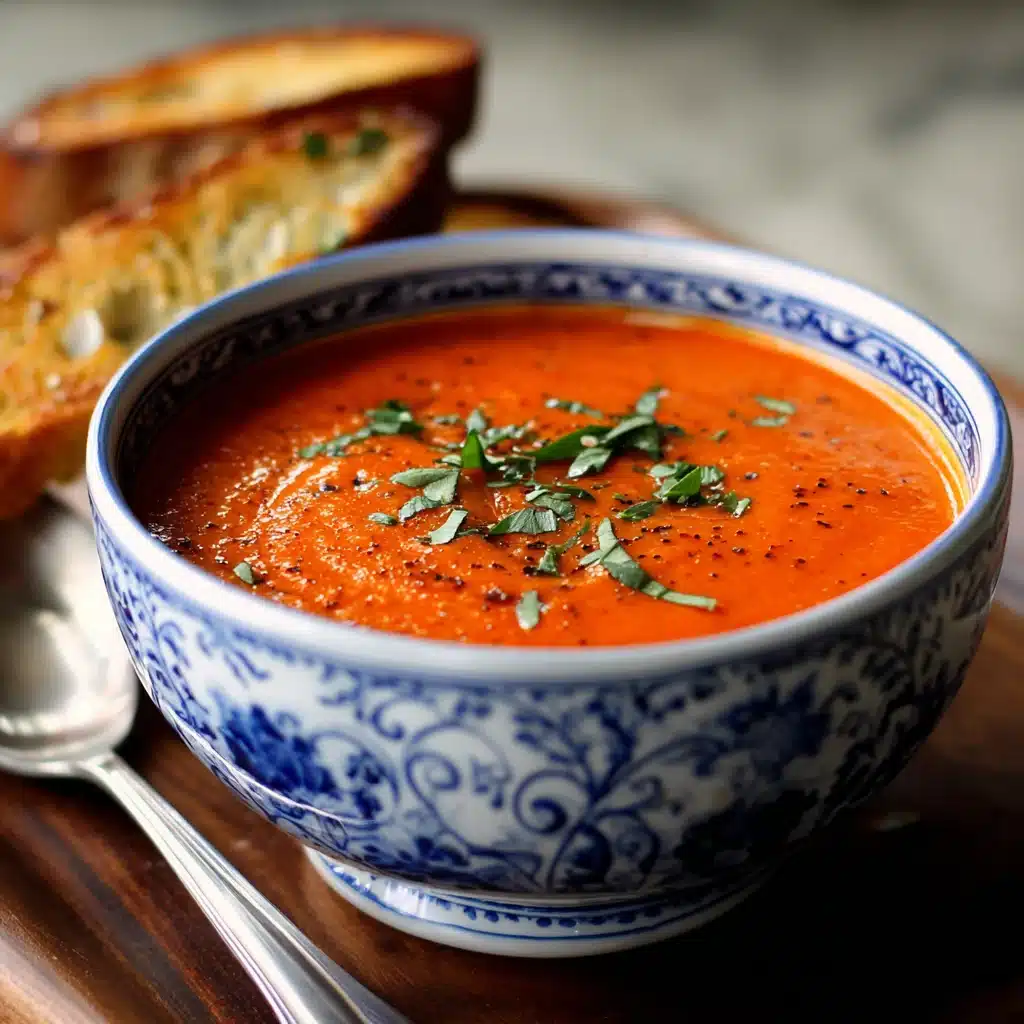 Velvety Roasted Red Pepper Gouda Soup 8 Velvety Roasted Red Pepper Gouda Soup