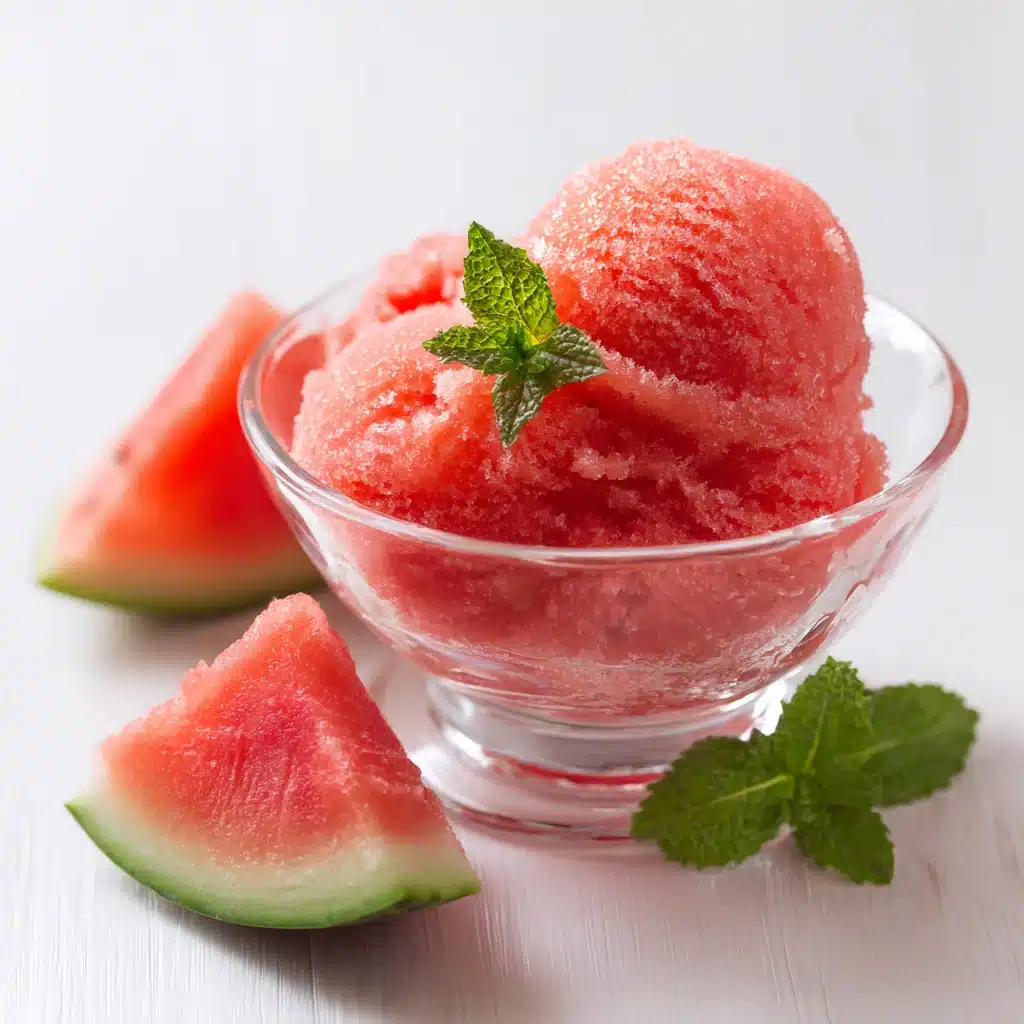 Watermelon Sorbet 8 Watermelon Sorbet