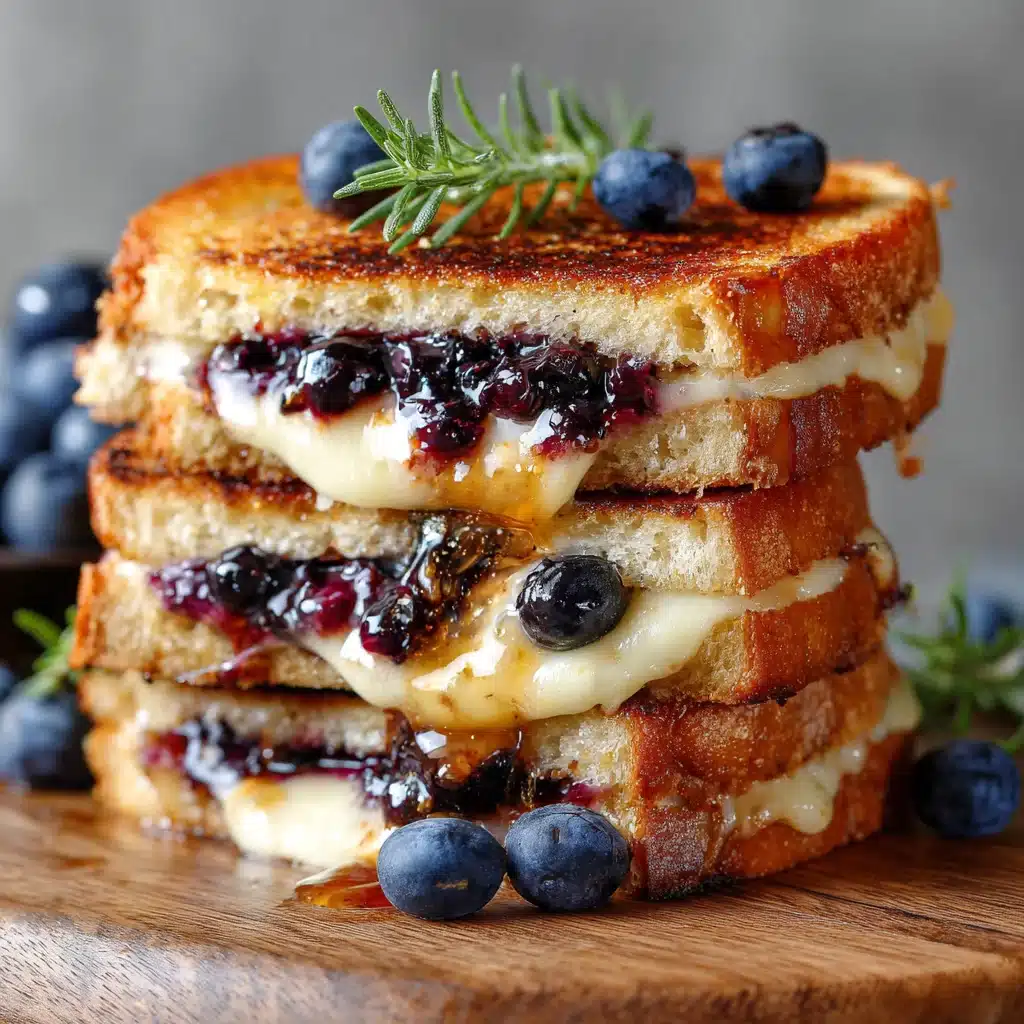 Gourmet Blueberry Grilled Cheese 11 Gourmet Blueberry Grilled Cheese