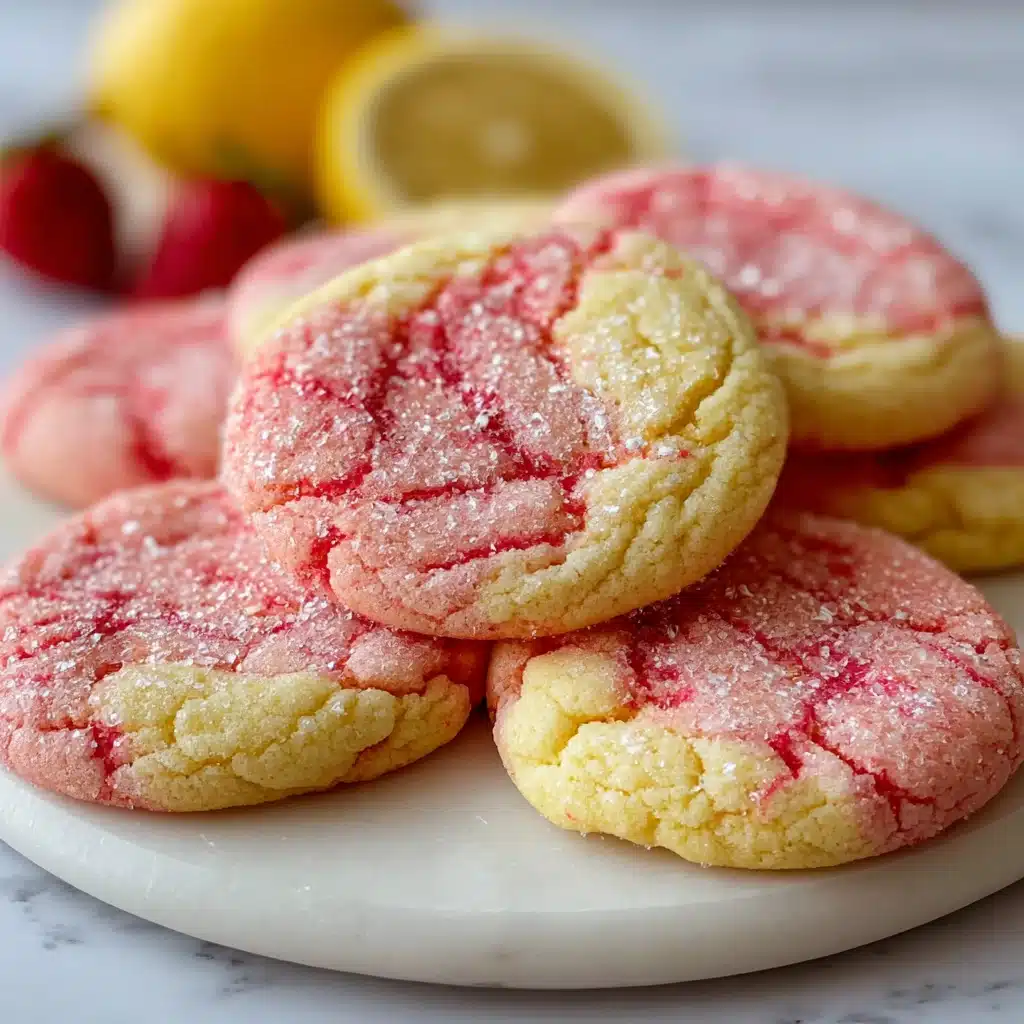 Refreshing Strawberry Lemonade Cookies for Summer Bliss