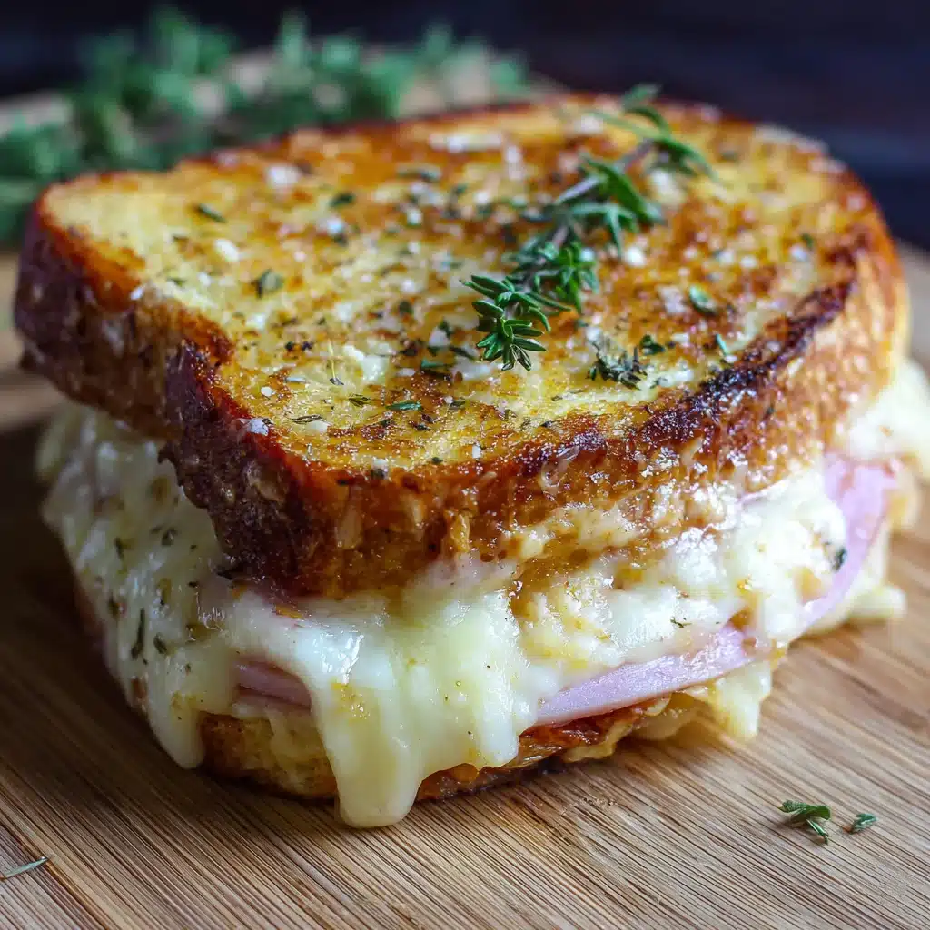 Savory Croque Monsieur Recipe Easy Homemade French Ham & Cheese Sandwich