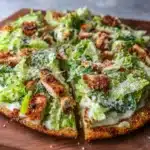 Chicken Caesar Salad Pizza