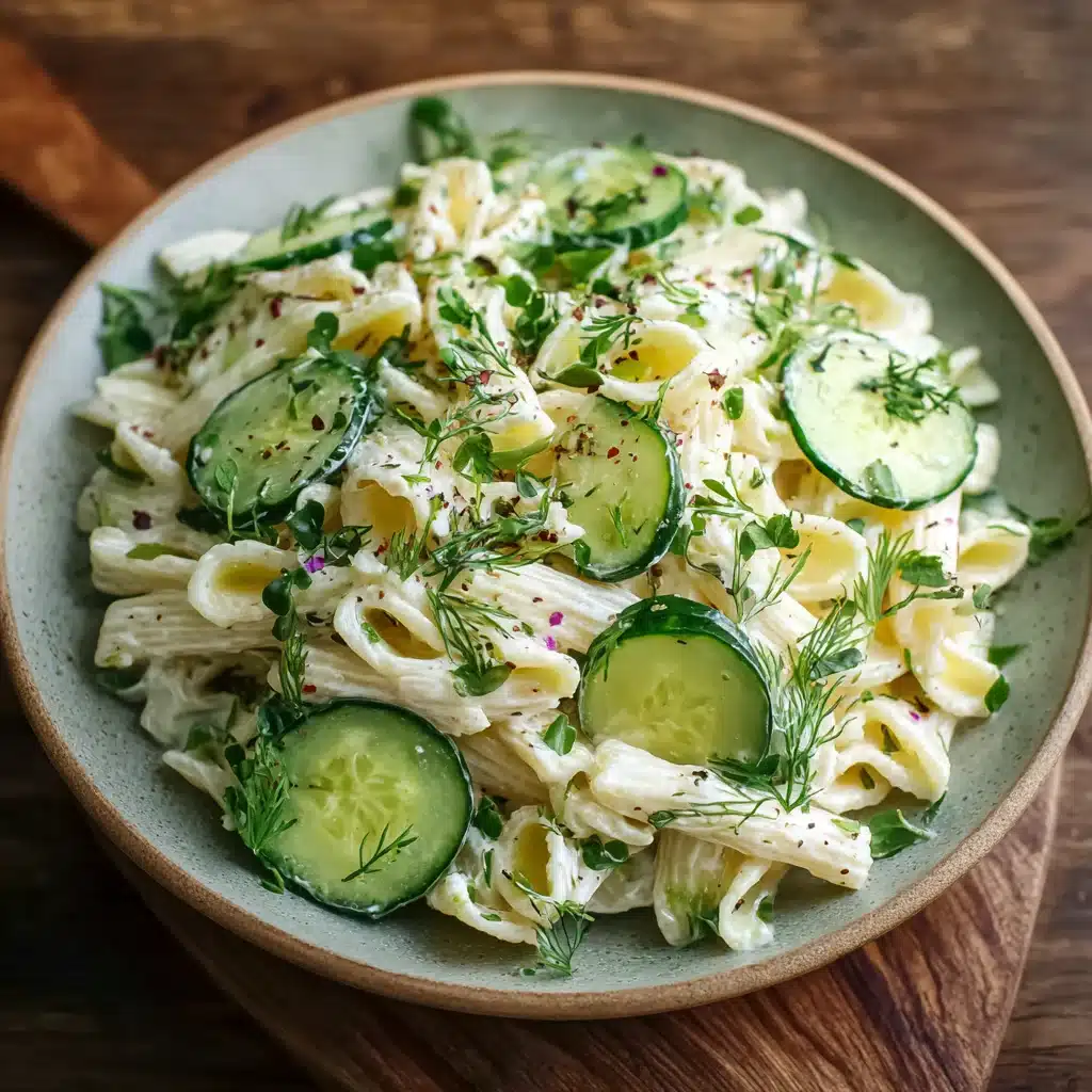 Best Cucumber Pasta Salad