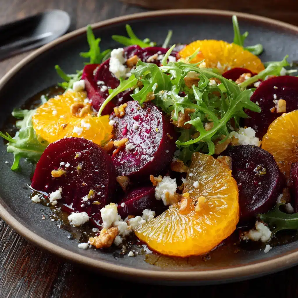 The best Roasted Beet Summer Salad With Fresh Oranges