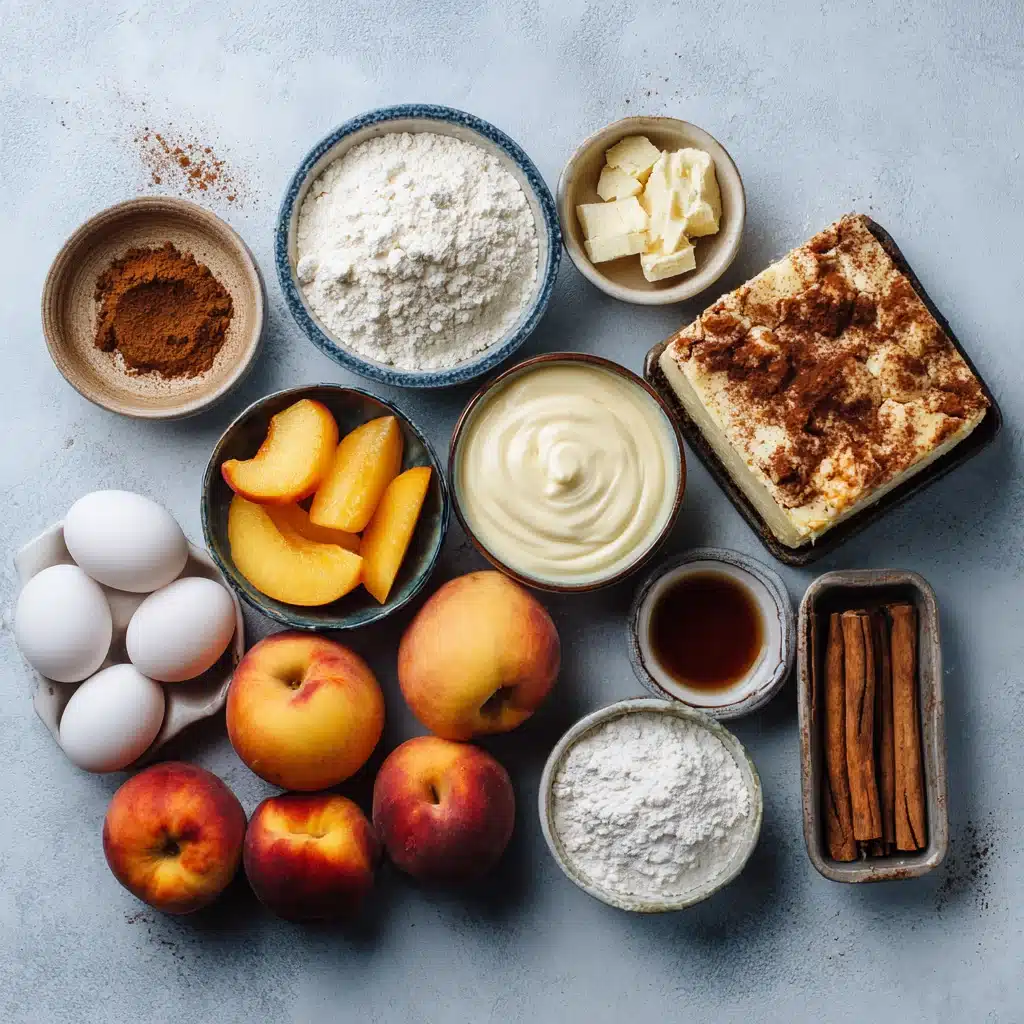Summer Peach Cobbler Bars with Creamy Cheesecake Swirl 7 Summer Peach Cobbler Bars with Creamy Cheesecake Swirl