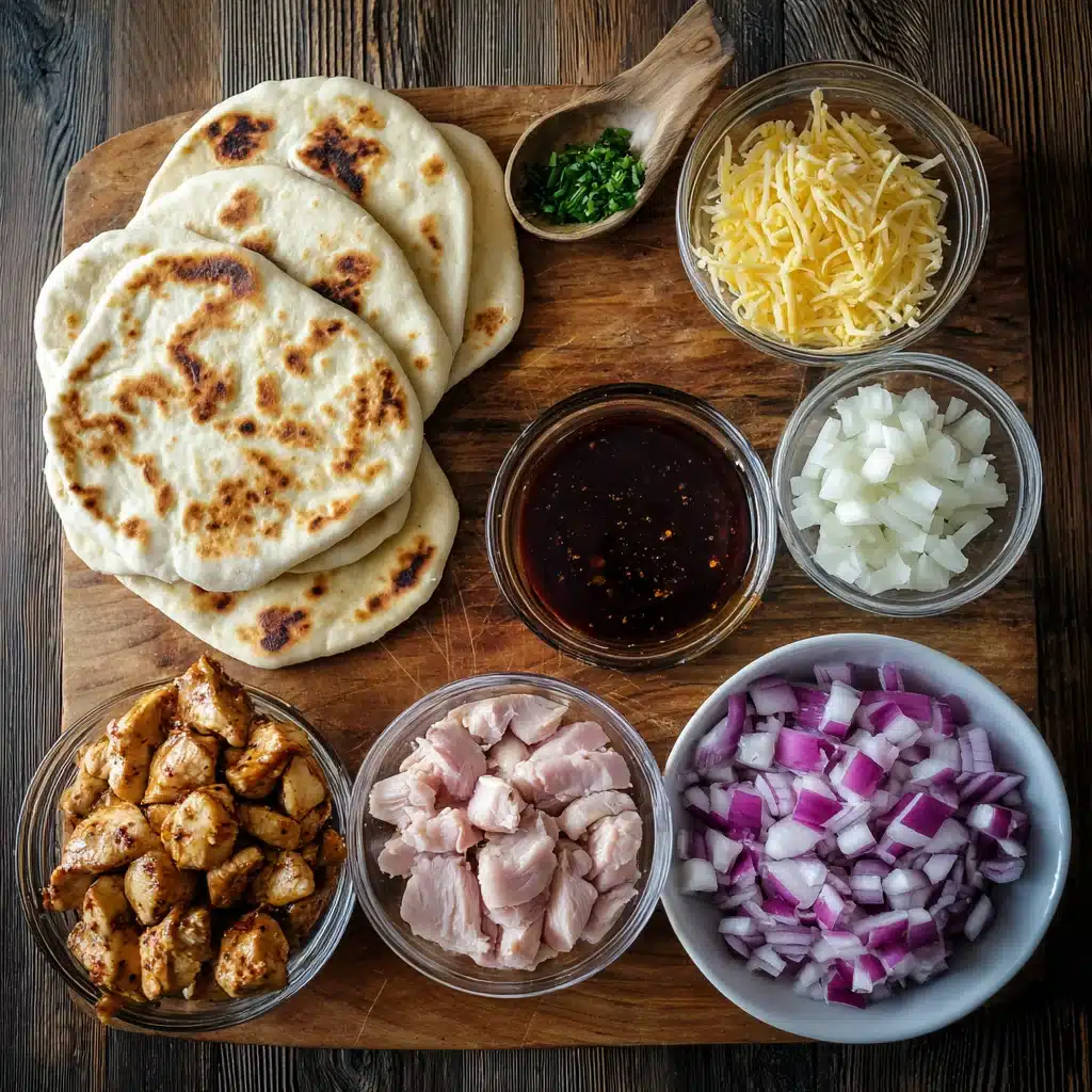 Easy BBQ Chicken Flatbread Recipe 9 Easy BBQ Chicken Flatbread Recipe