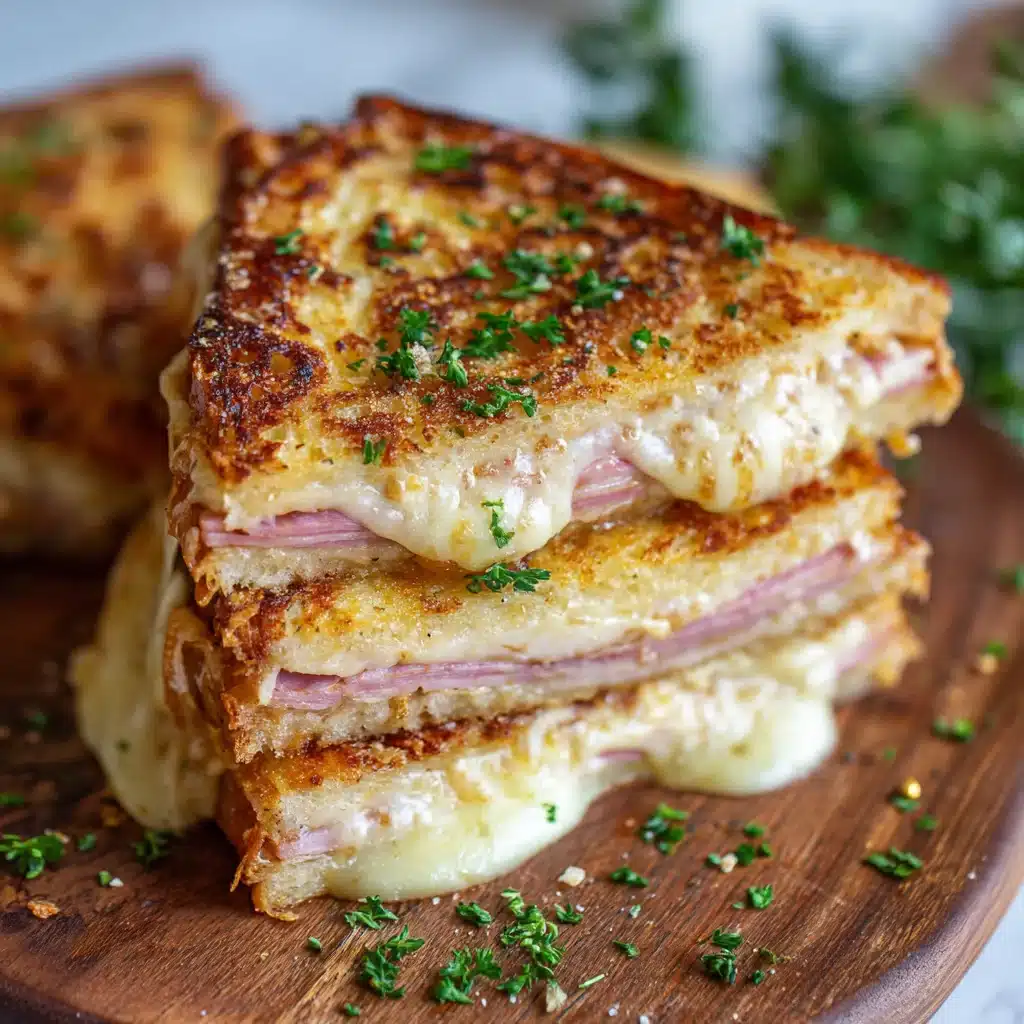 Savory Croque Monsieur Recipe Easy Homemade French Ham & Cheese Sandwich
