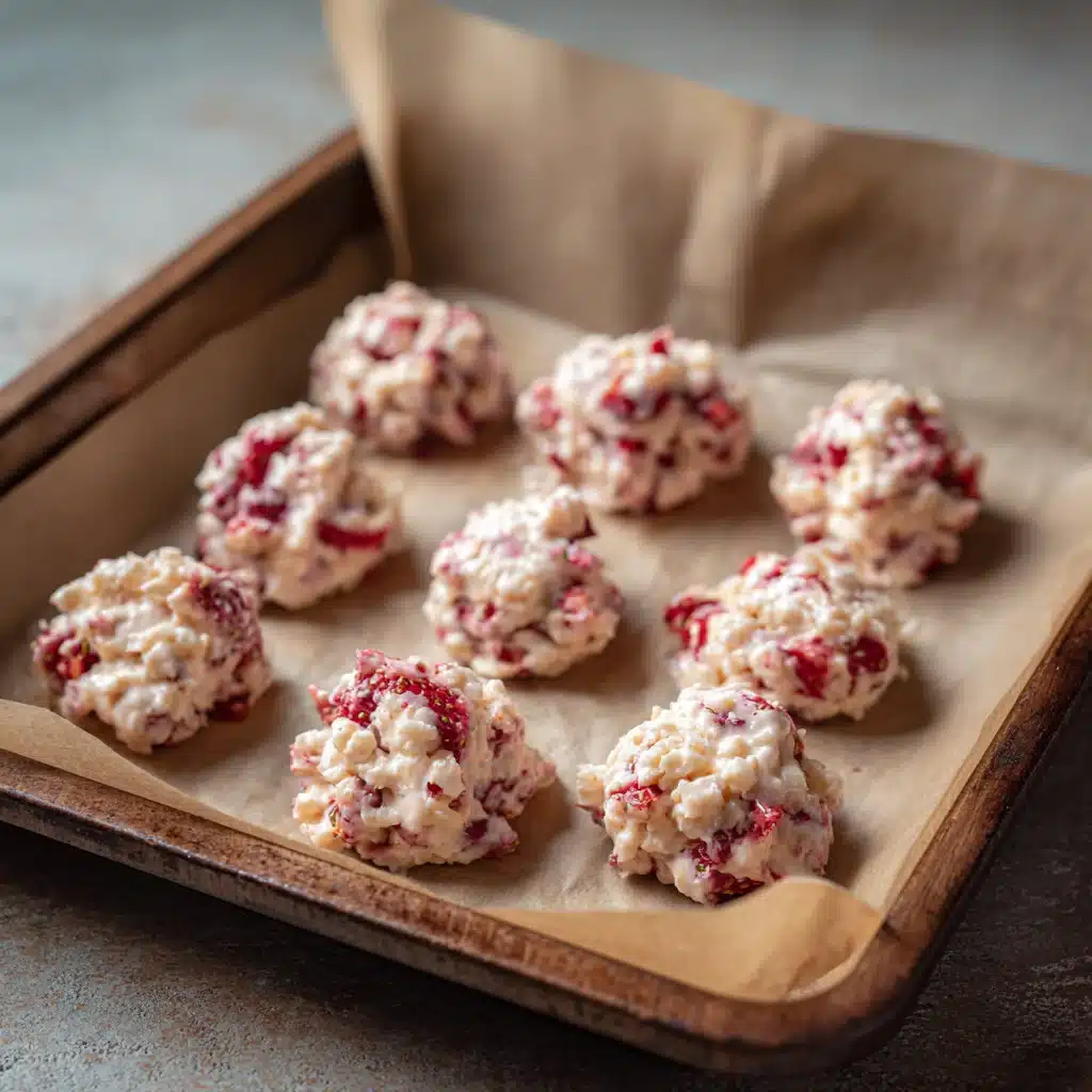 Strawberry Yogurt Clusters 8 Strawberry Yogurt Clusters