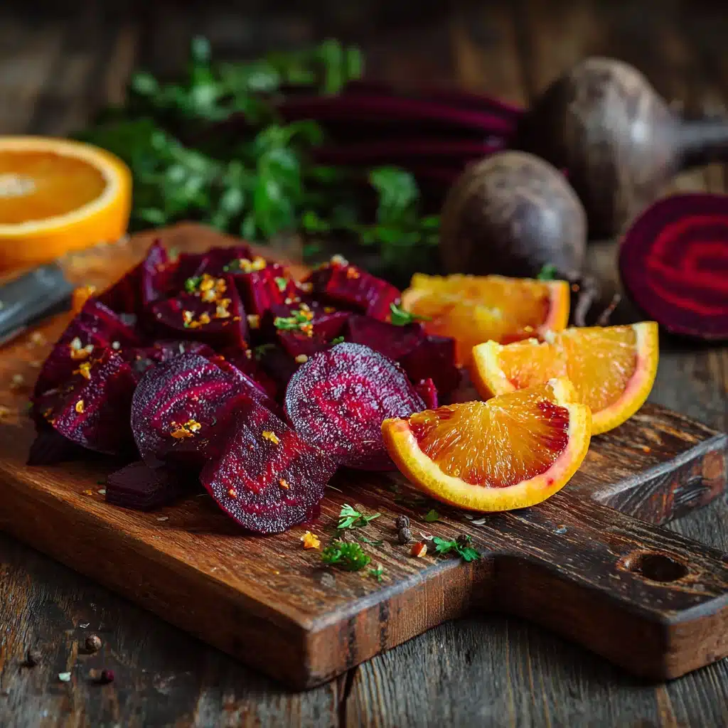 The best Roasted Beet Summer Salad With Fresh Oranges