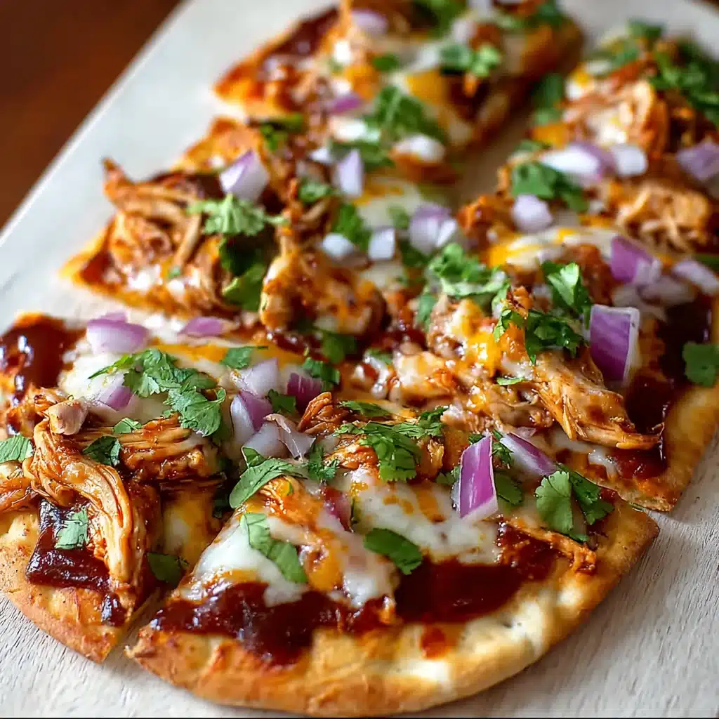 Easy BBQ Chicken Flatbread Recipe 11 Easy BBQ Chicken Flatbread Recipe